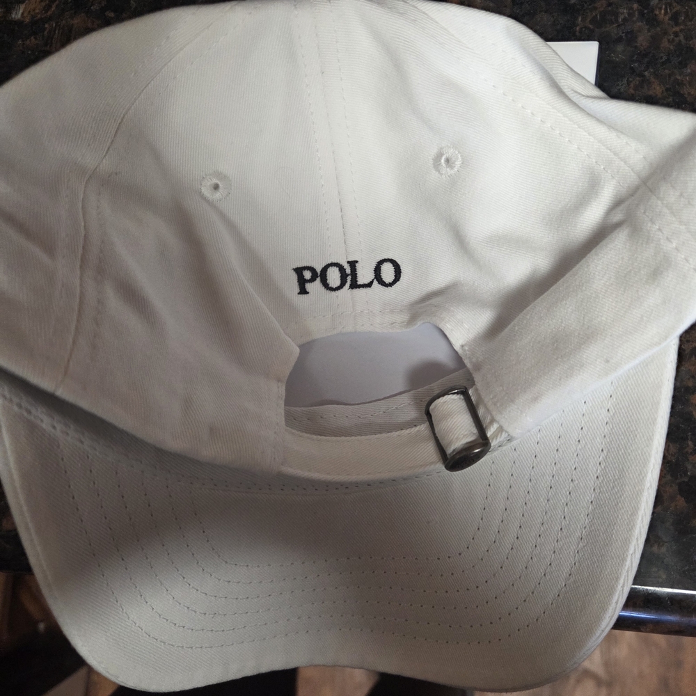 Polo by Ralph Lauren White Cap - Picture 2 of 8